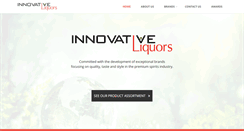 Desktop Screenshot of innovativeliquors.com